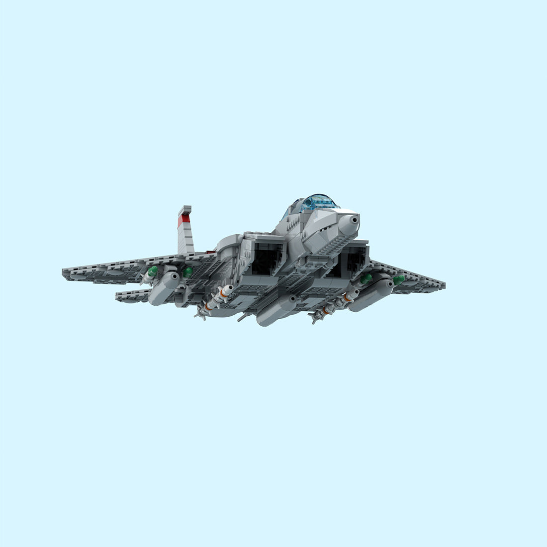 MOC-210105 F-15D Eagle Building Blocks