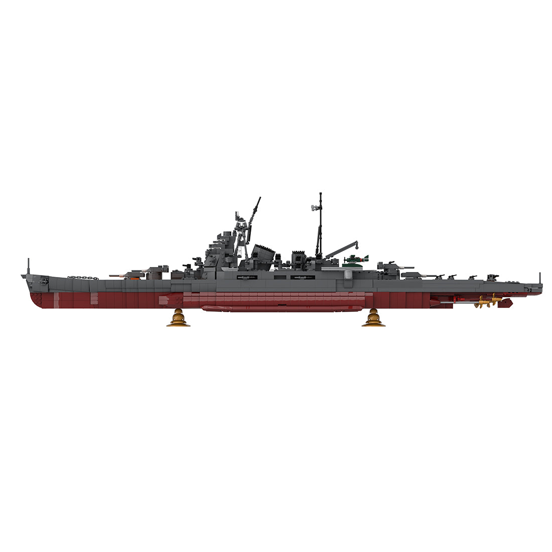 1:200 Scale IJN Maya Takao-Class Heavy Cruiser Building Blocks