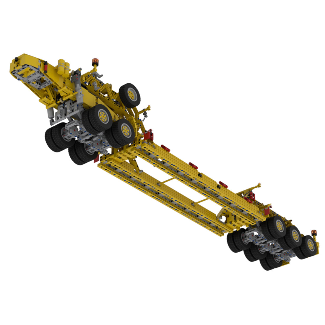 MOC-40026 Oshkosh M911 U.S. Army HET (Heavy Equipment Transporter) Building Blocks