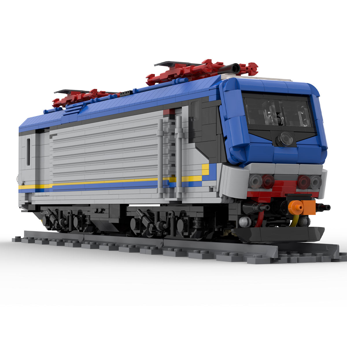 Italy Class Commuter Locomotive Building Blocks