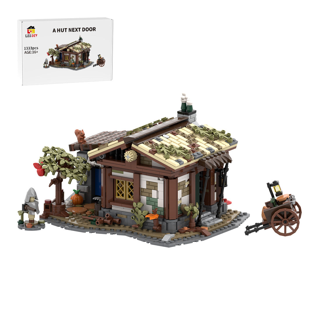 MOC-150993 Medieval Hut Building Blocks