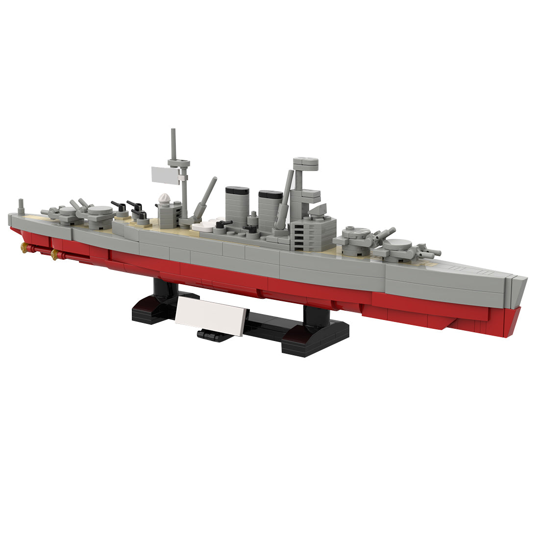 1:700 Scale HMS Hood Battlecruiser Building Blocks