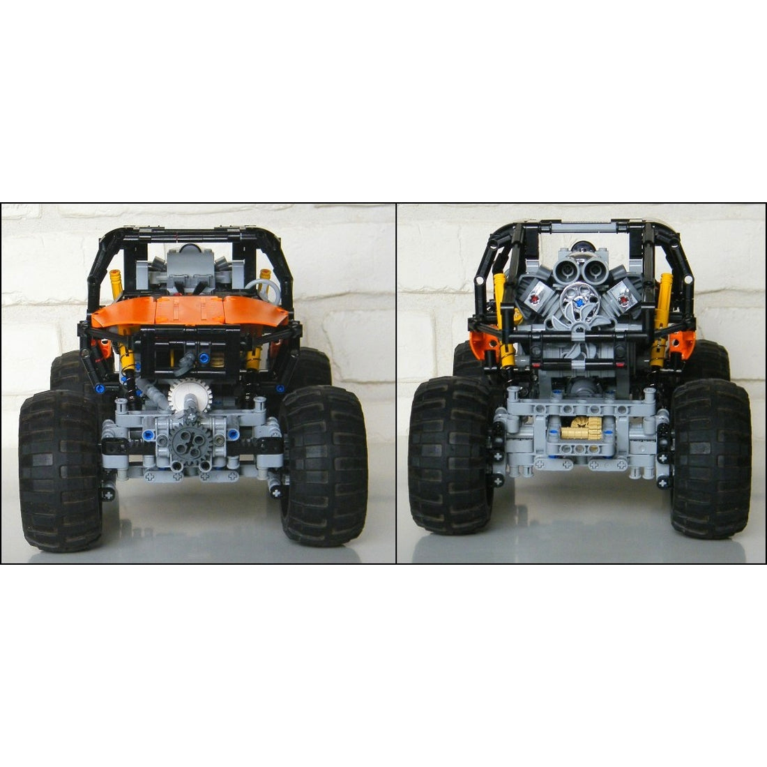 MOC-61810 Trial Crawler Enhanced Edition RC Rock Crawler Building Blocks