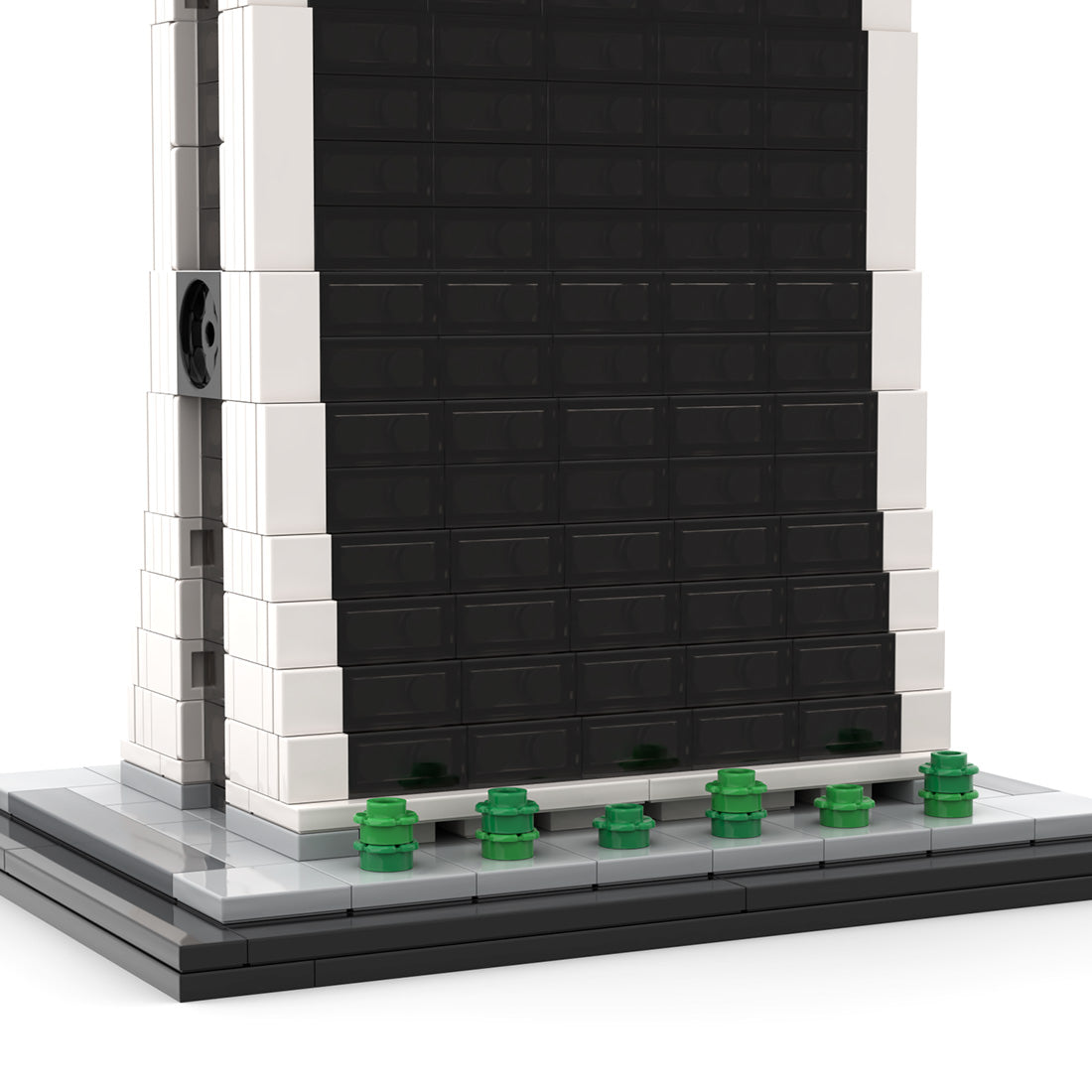 MOC- 174824 9 West 57th Street - 1/800 Scale Building Blocks