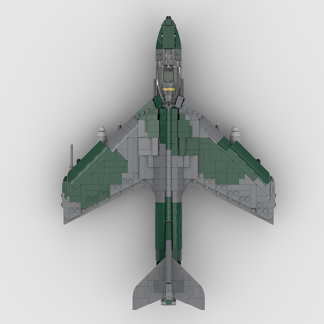 1/35 Scale British Subsonic Hawker Combat Fighter Building Blocks