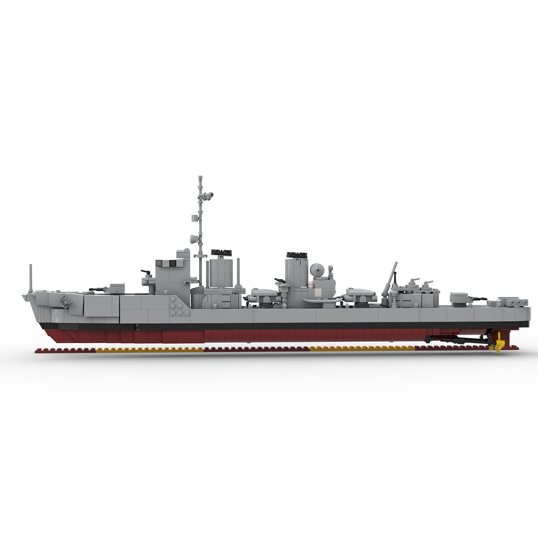 MOC-253356 1:200 Scale IJN Yukikaze-class Destroyer Building Blocks