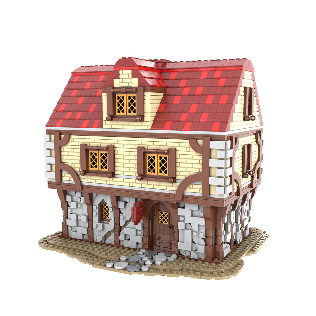 MOC-192313 Medieval Inn Building Blocks