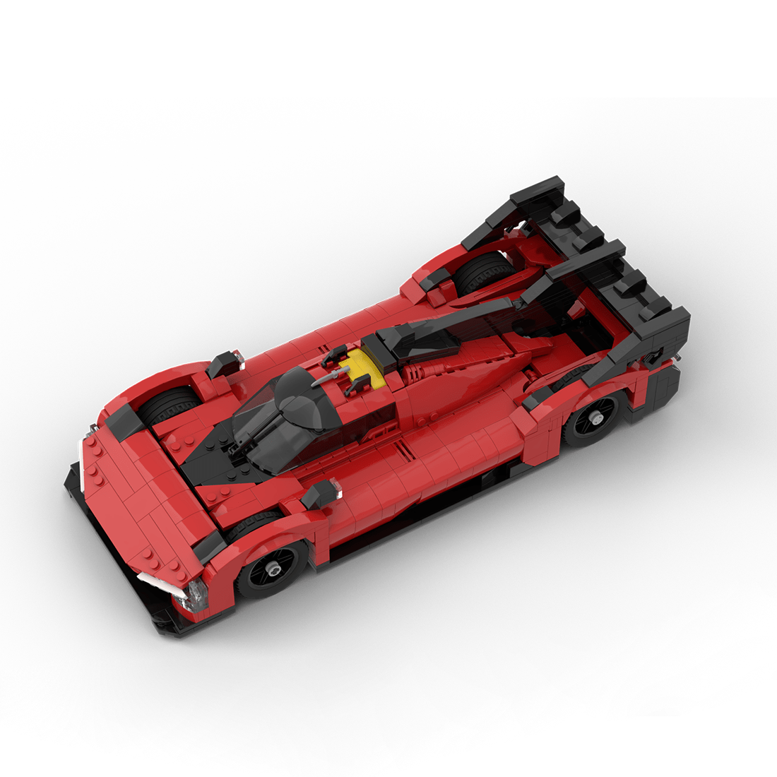 1/15 Scale Race - winning Car Building Block - LesDiy - Building Blocks