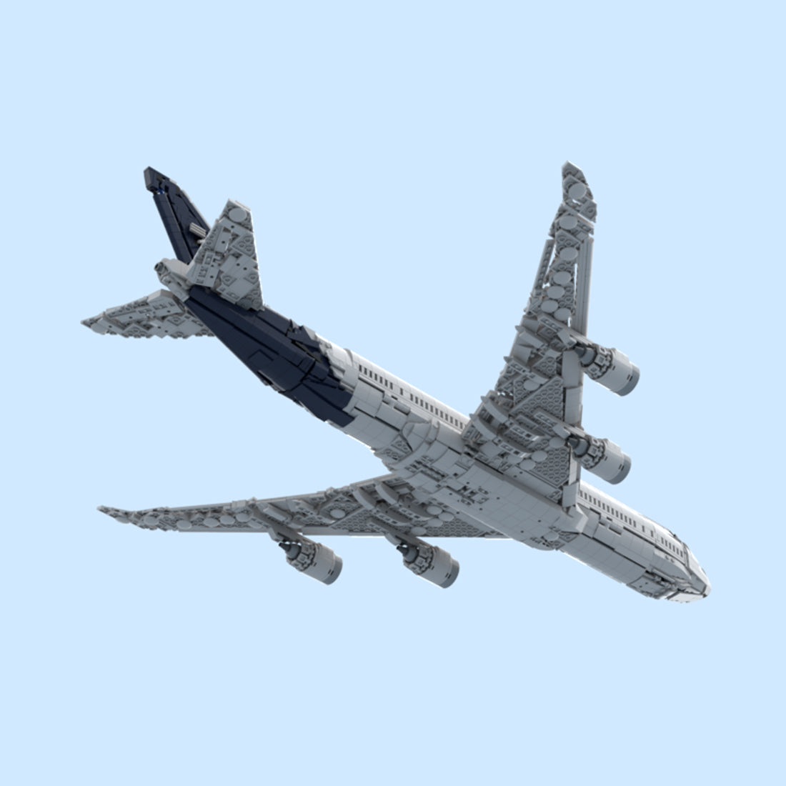 747-8I New Lufthansa Livery Building Blocks