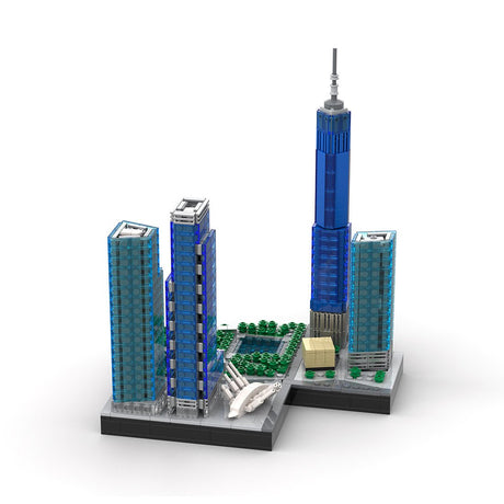 1/2000 Scale The New World Trade Center - LesDiy -