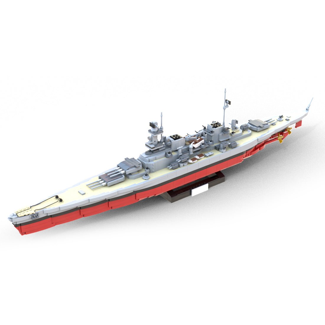 1/300 O - Class Battlecruiser Argyle Military Maritime Warship - LesDiy -