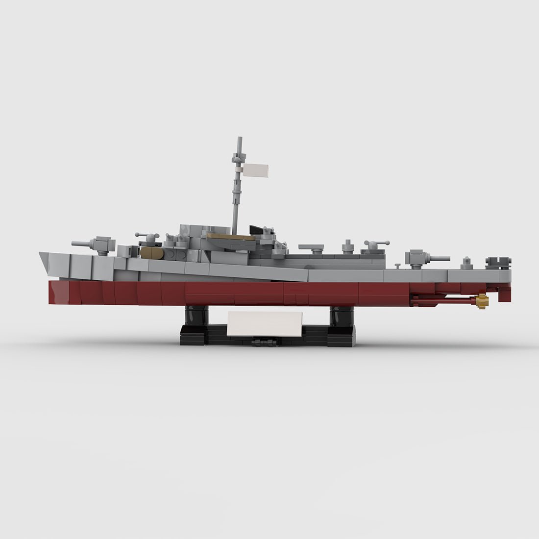1/300 Scale DE - 413 Military Samuel B. Roberts Destroyer - LesDiy -