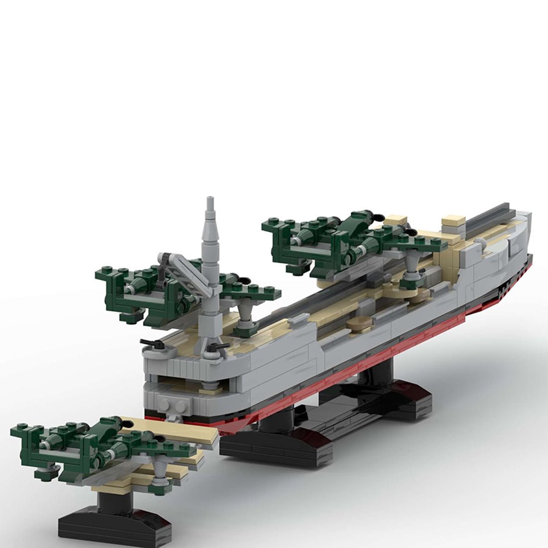 1/300 Scale Seaplane Carrier Building Blocks - LesDiy - Building Blocks