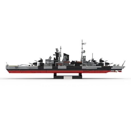 1/300 Scale WWII German Mainz Cruiser Building Blocks Set  - LesDiy -