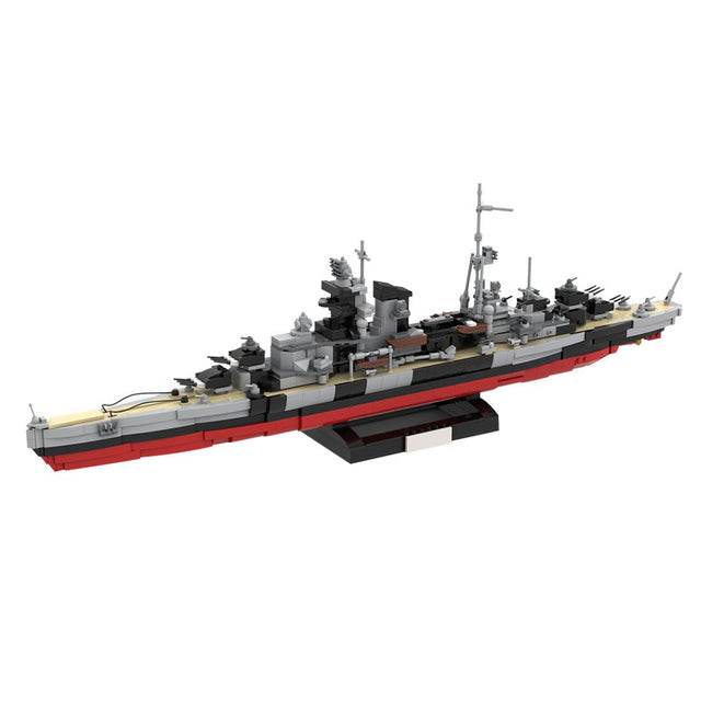 1/300 Scale WWII German Mainz Cruiser Building Blocks SetĀ  - LesDiy -