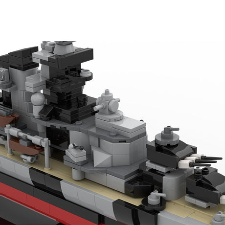 1/300 Scale WWII German Mainz Cruiser Building Blocks Set  - LesDiy -