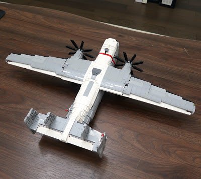 1/35 Scale US Military C - 2 Transport Aircraft Building Blocks - LesDiy - Building Blocks