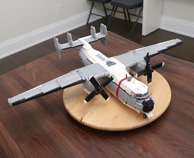 1/35 Scale US Military C - 2 Transport Aircraft Building Blocks - LesDiy - Building Blocks