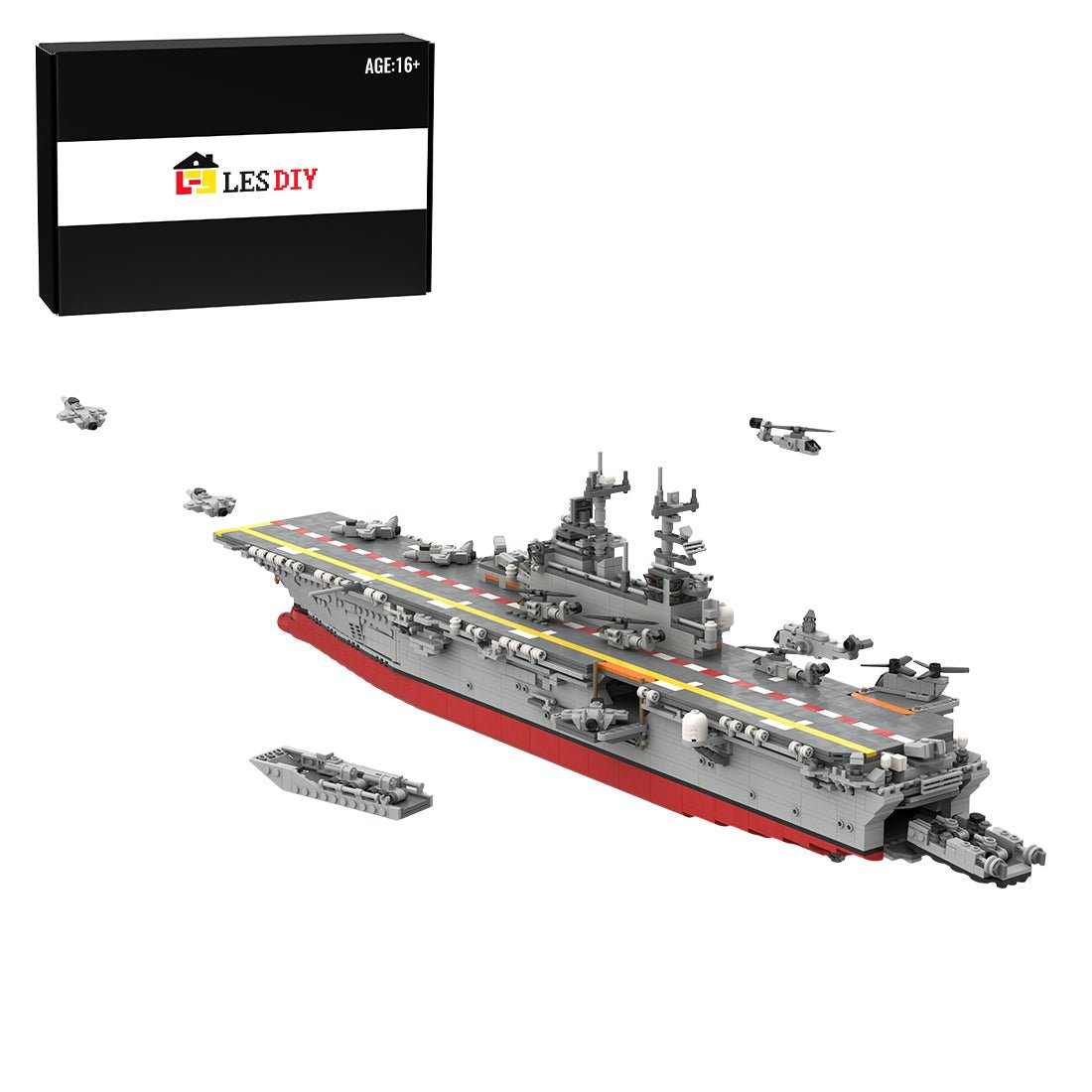 1/350 Wasp - class Amphibious Assault Ship - LesDiy -