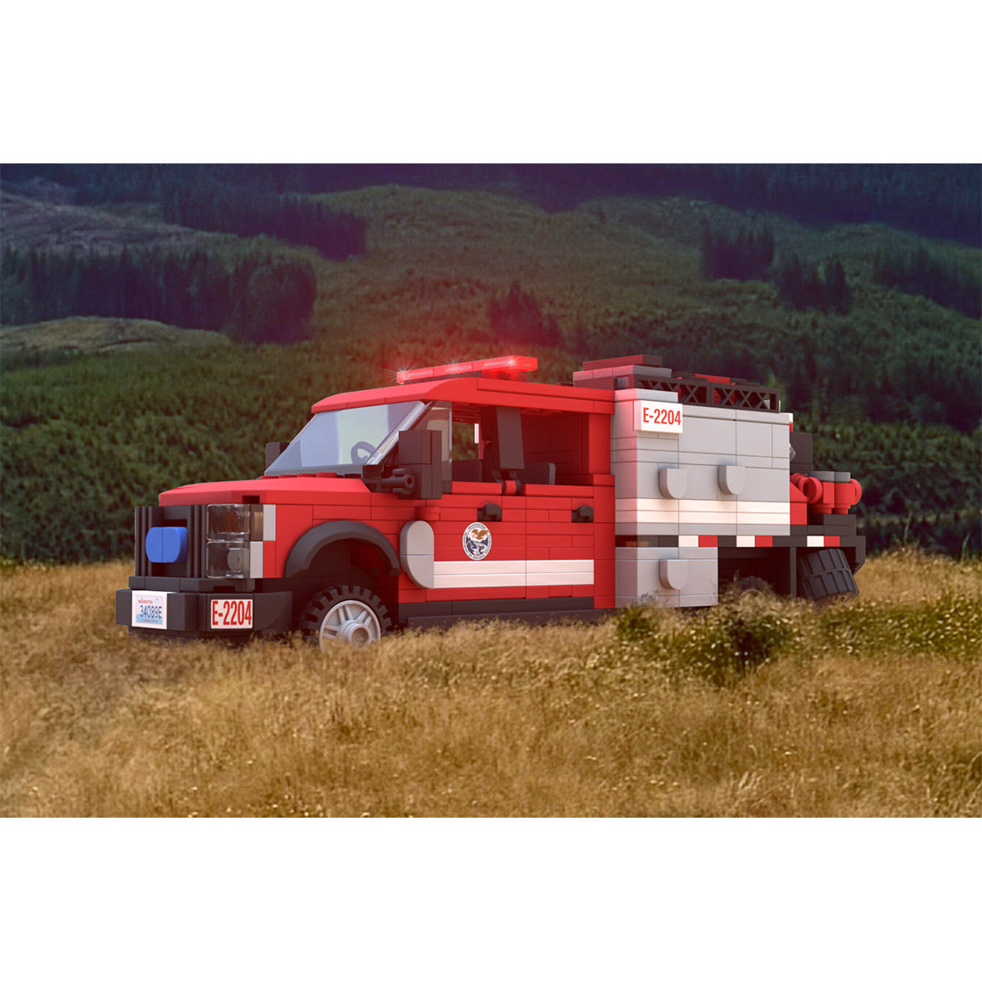 MOC-274472 Ford F-550 Type 5 Wildland Fire Engine Building Blocks