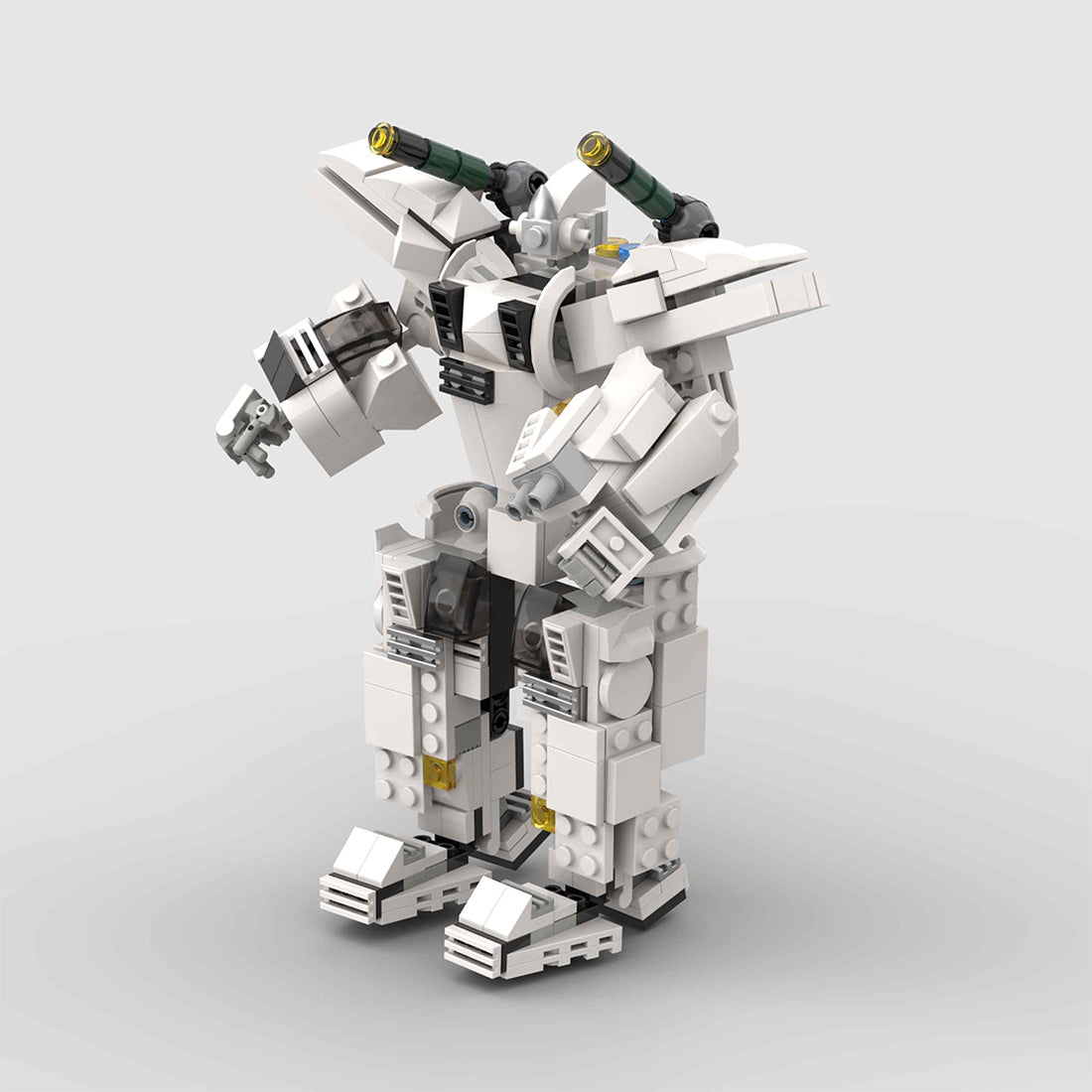 Skymech Heavy Armor Sci-Fi Mecha Building Blocks