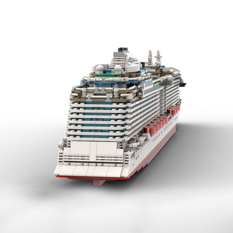 1/400 Scale MS Britannia Cruise Ship Building Blocks - LesDiy - Building Blocks