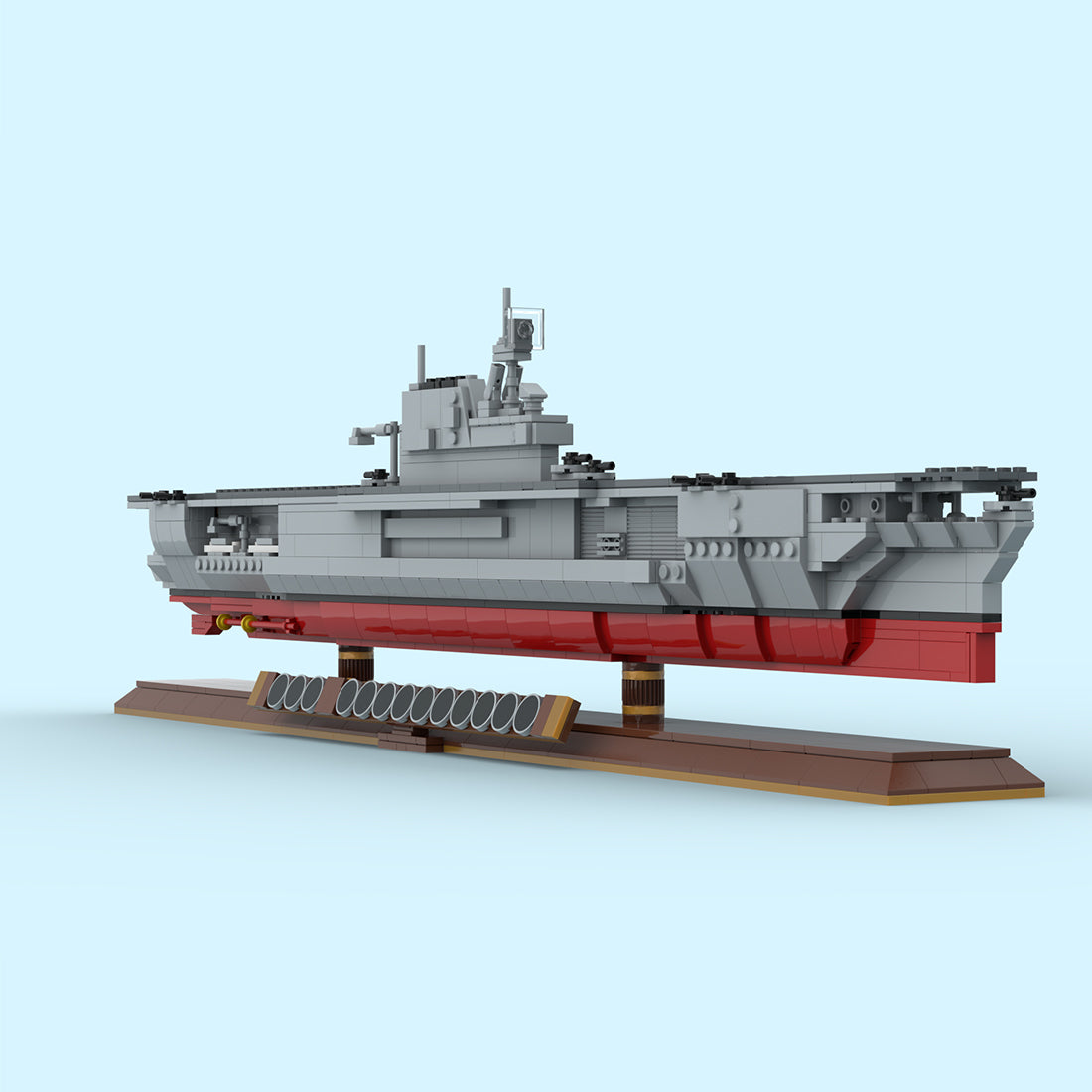 MOC-200533 USS Enterprise CV-6 Building Blocks