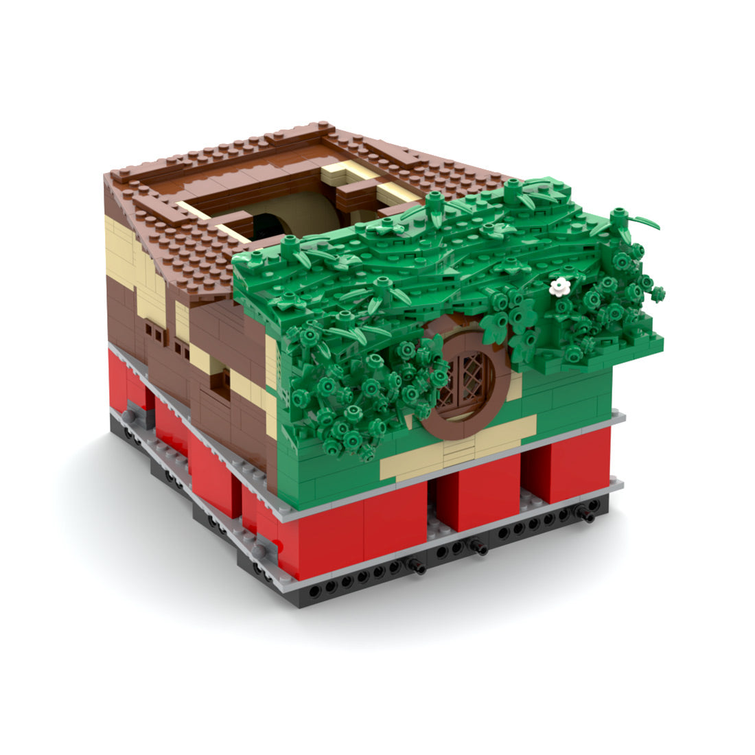 Medieval Cavern Dwelling Modular Building Blocks-Section 2 Guest Room