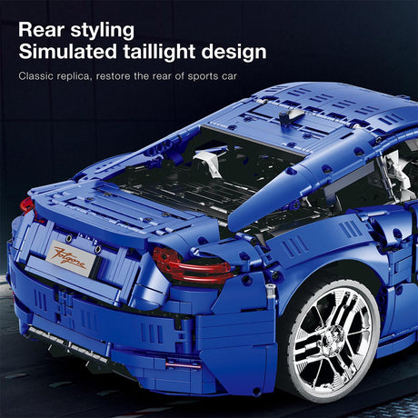 1/8 Scale Luxury Supercar Building Blocks - LesDiy - Building Blocks