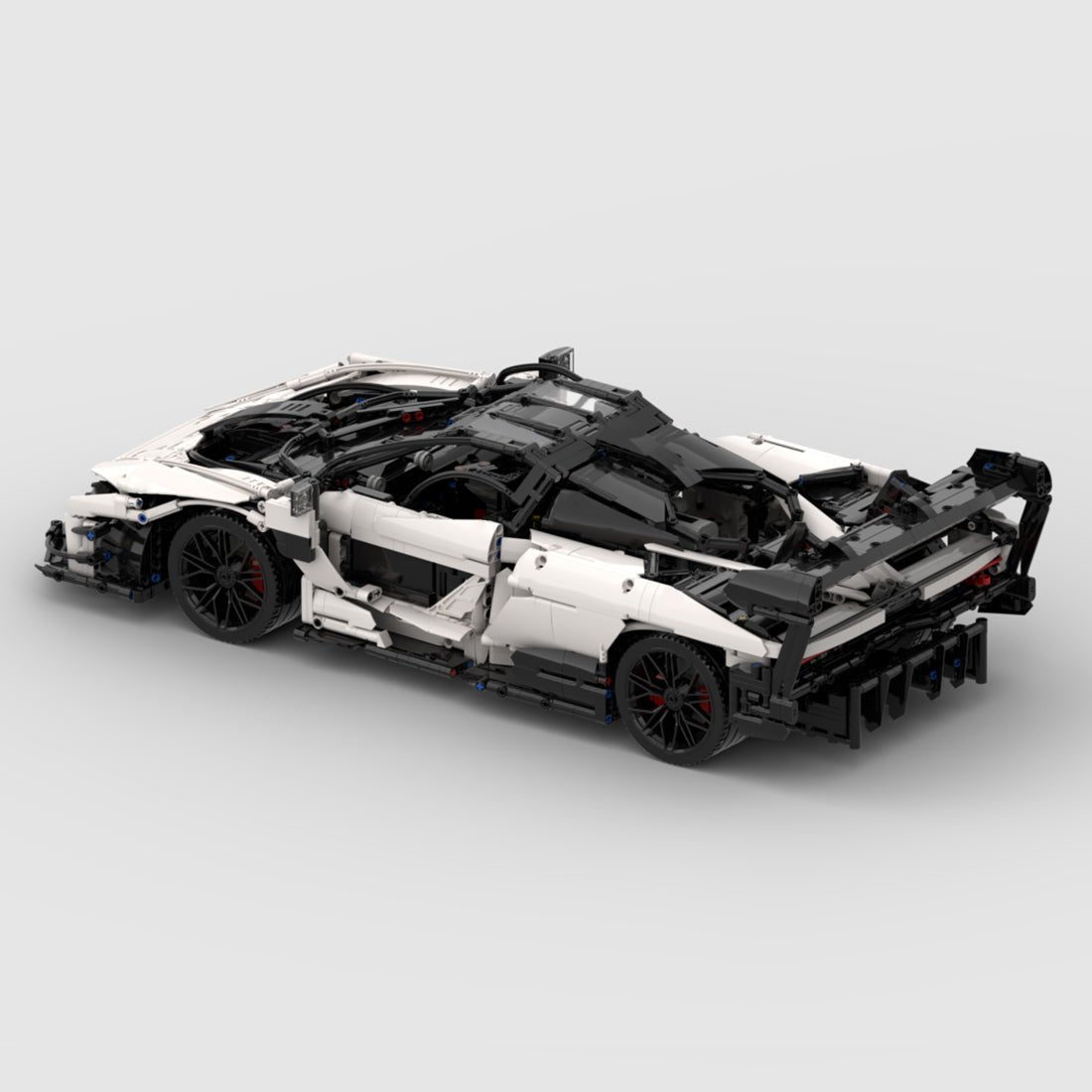 1/8 Scale McLaren Senna Racer Car Tech Building Blocks Set - LesDiy -