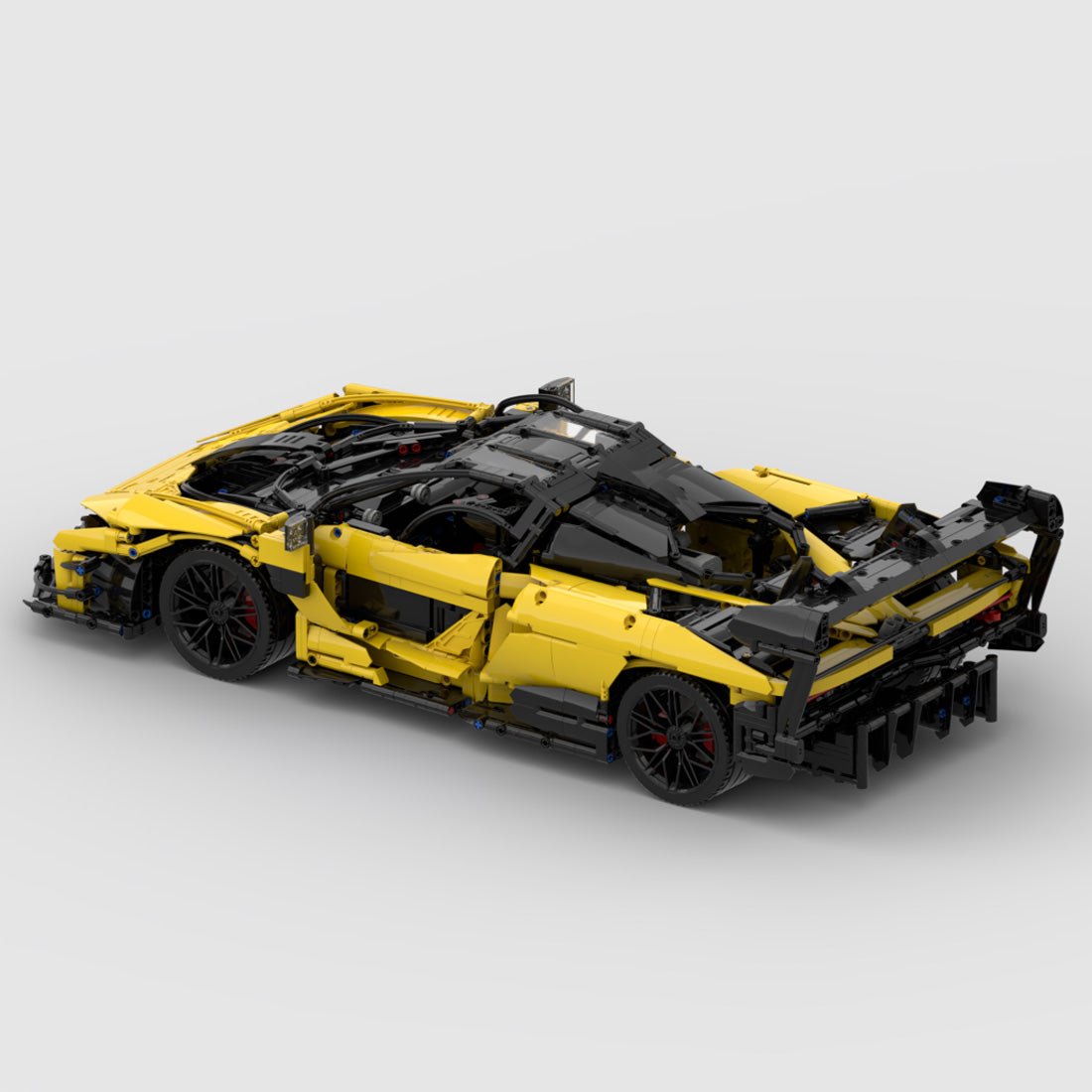 1/8 Scale McLaren Senna Racer Car Tech Building Blocks Set - LesDiy -