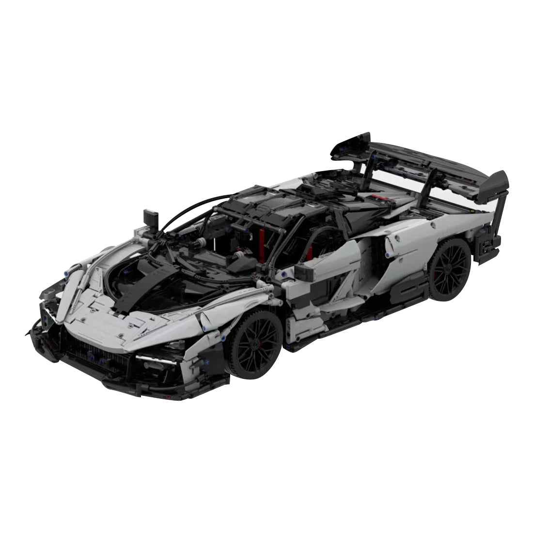 1/8 Scale McLaren Senna Racer Car Tech Building Blocks Set - LesDiy -
