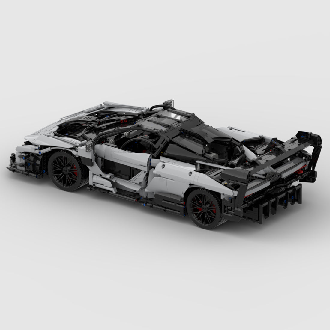 1/8 Scale McLaren Senna Racer Car Tech Building Blocks Set - LesDiy -