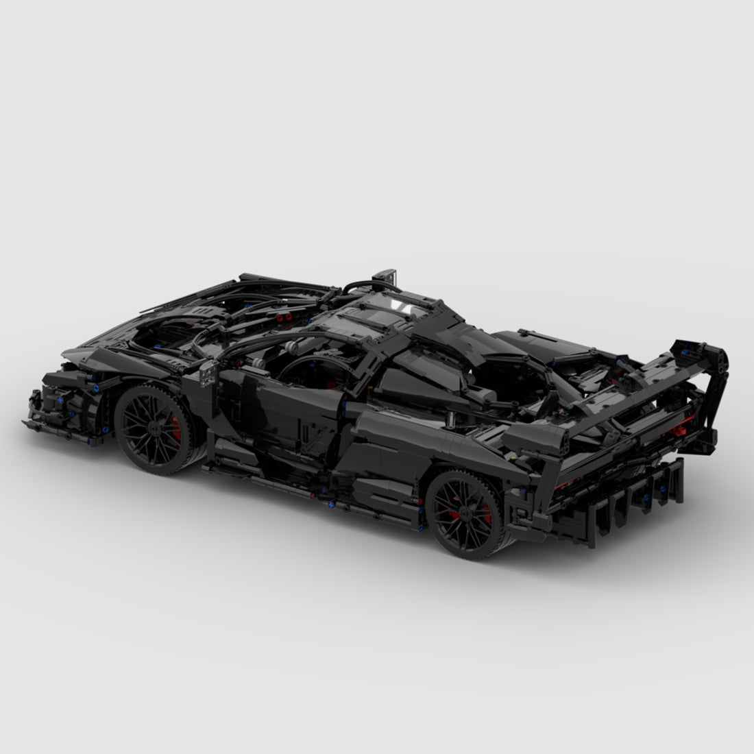 1/8 Scale McLaren Senna Racer Car Tech Building Blocks Set - LesDiy -