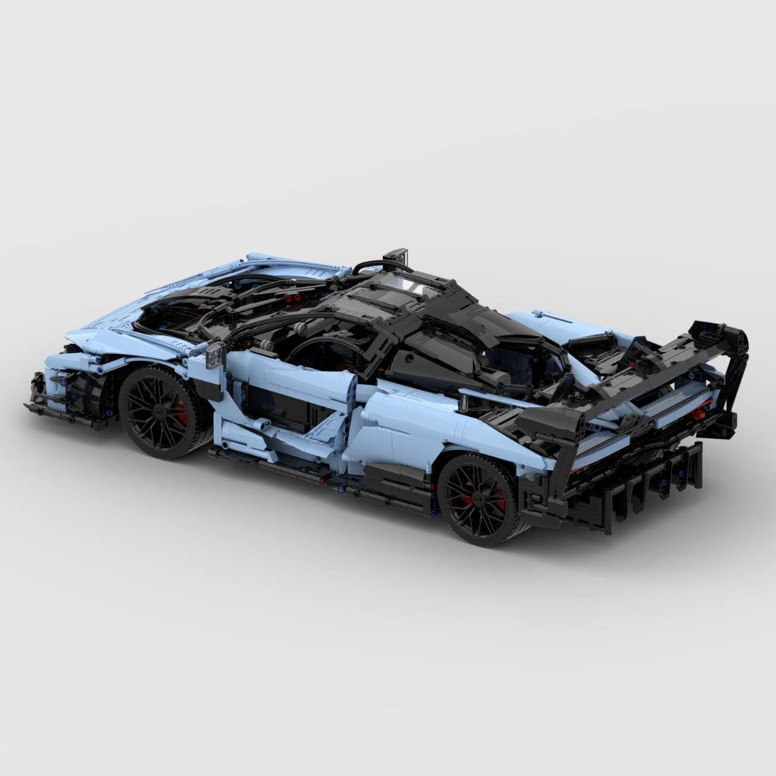 1/8 Scale McLaren Senna Racer Car Tech Building Blocks Set - LesDiy -