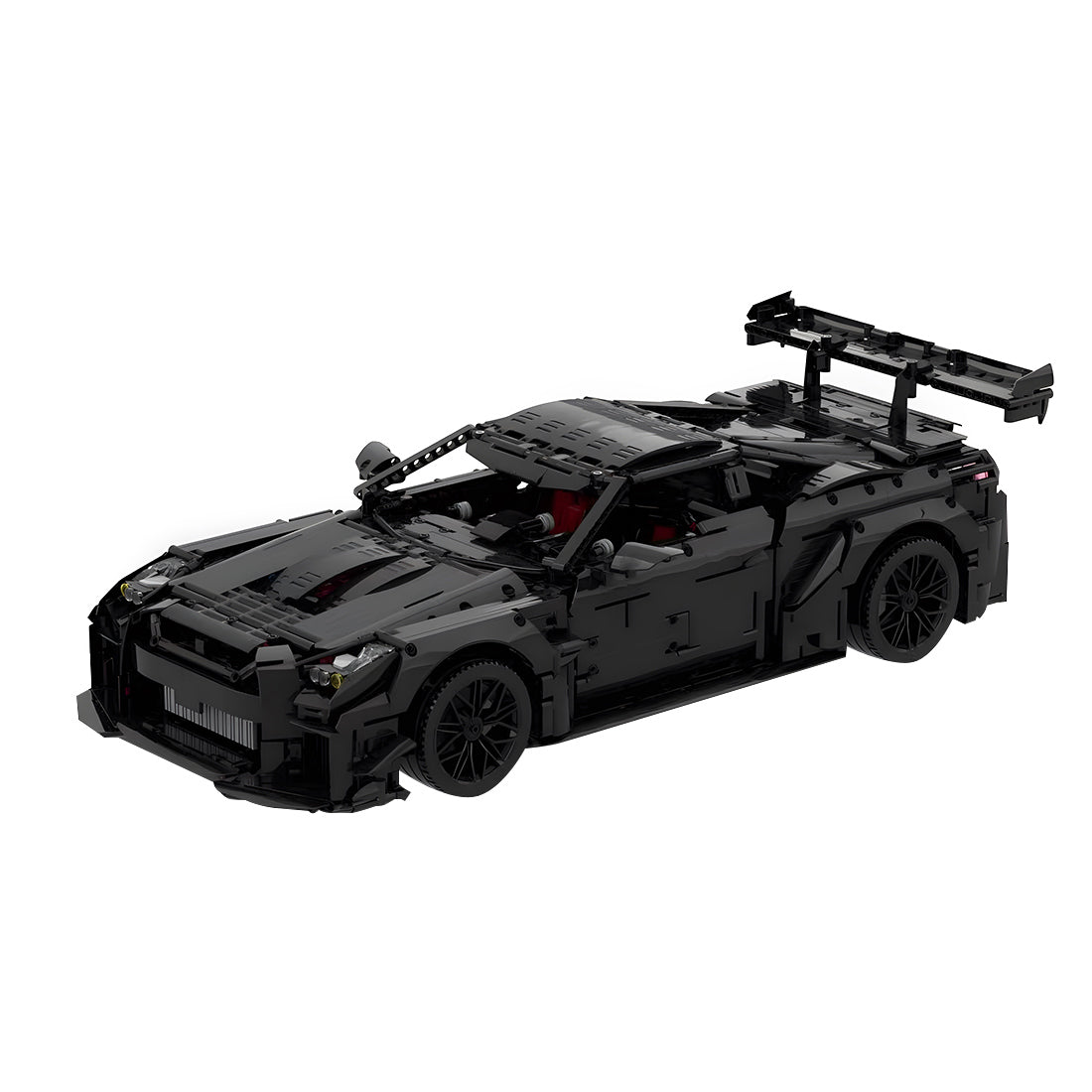1/8 Scale Nissan GTR - R35 Sports Car Tech Building Blocks Set - LesDiy -