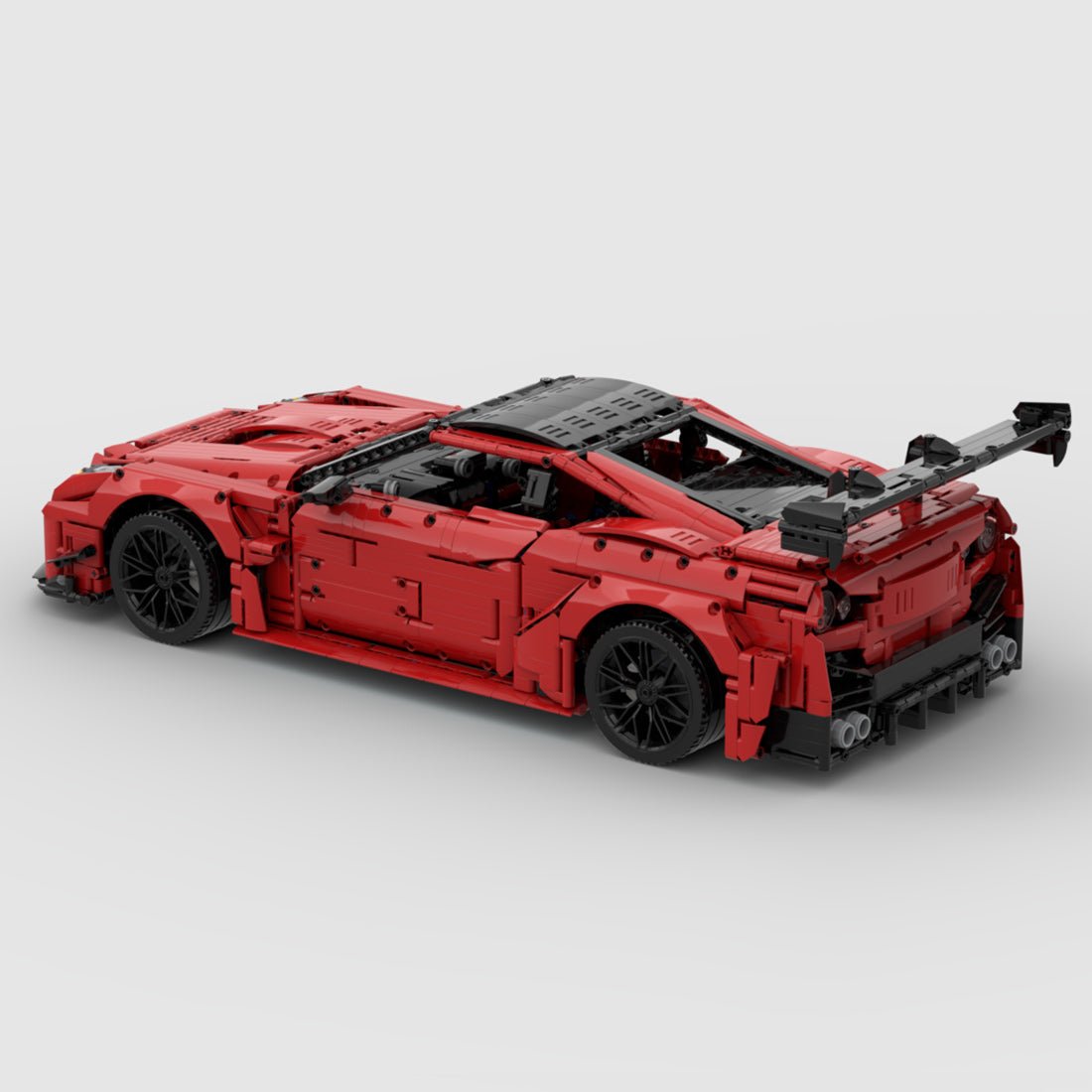1/8 Scale Nissan GTR - R35 Sports Car Tech Building Blocks Set - LesDiy -