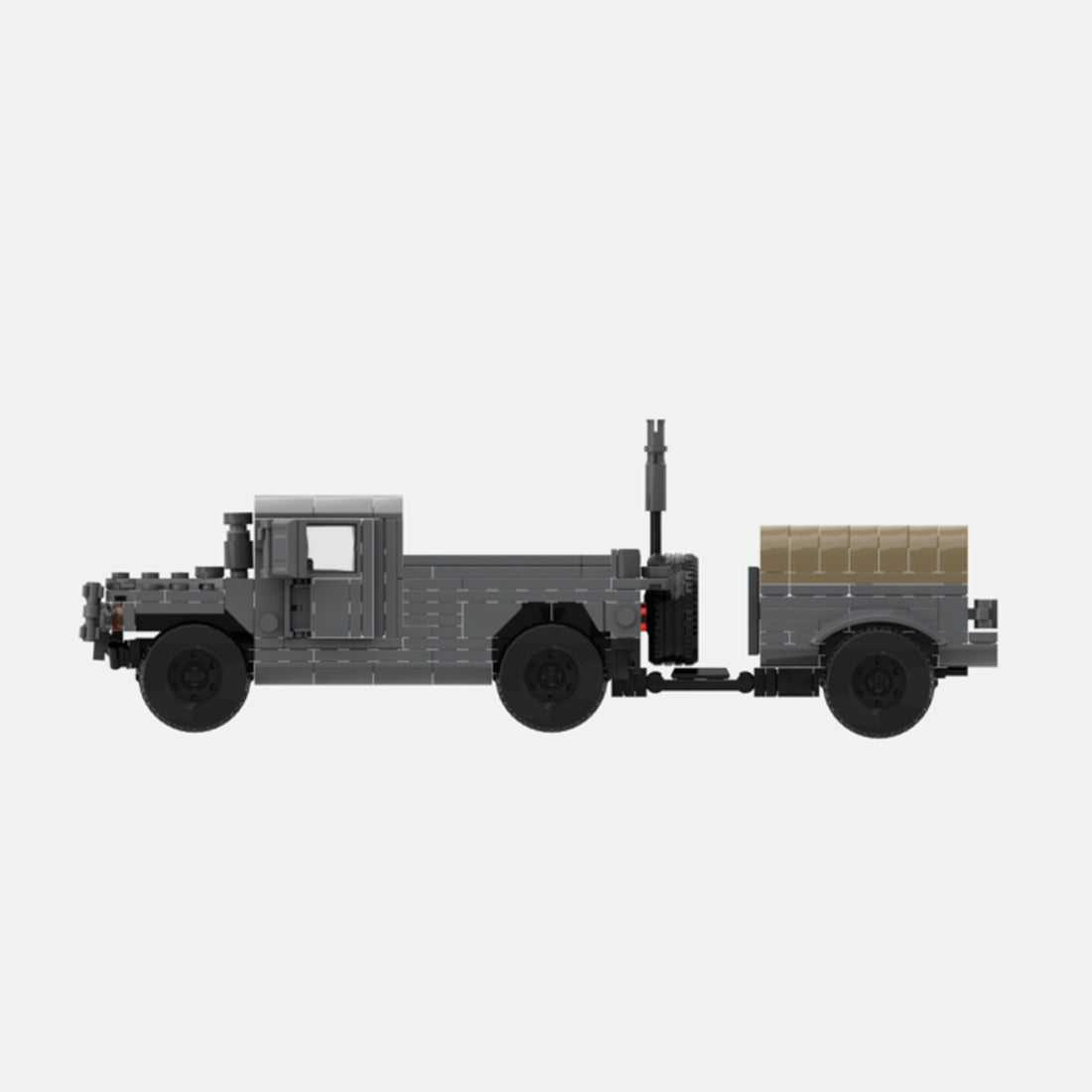 Urban HUMVEE 9 Modern Military Vehicle Building Blocks