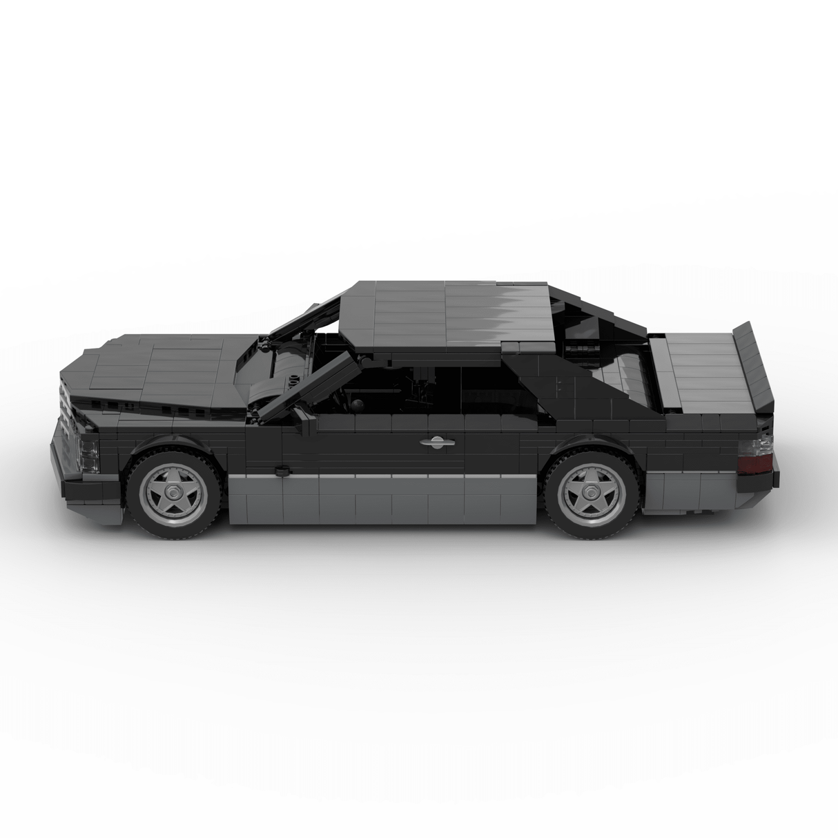 1980s German Grand Touring Coupe Building Blocks (Gobricks)-LesDiy-Building Blocks-1x building section (1x 1473 parts)