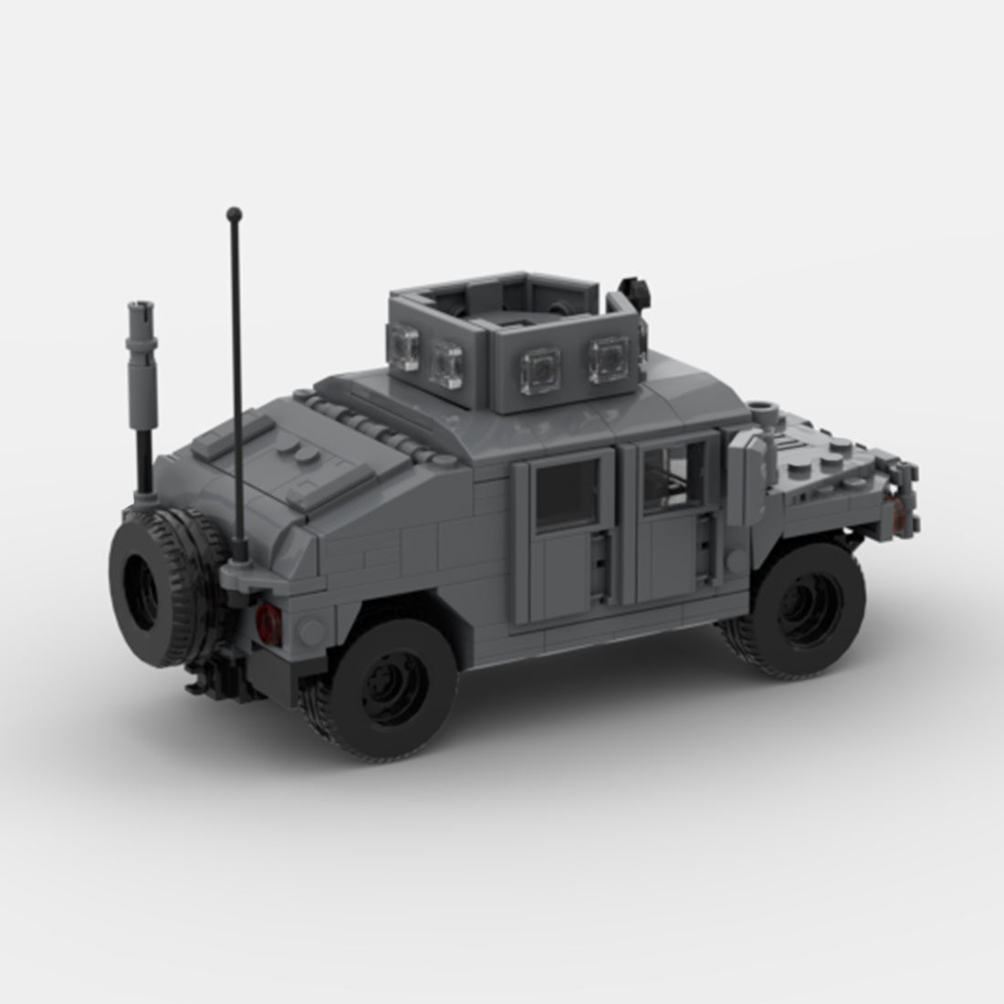 Urban HUMVEE 2 Modern Military Vehicle Building Blocks