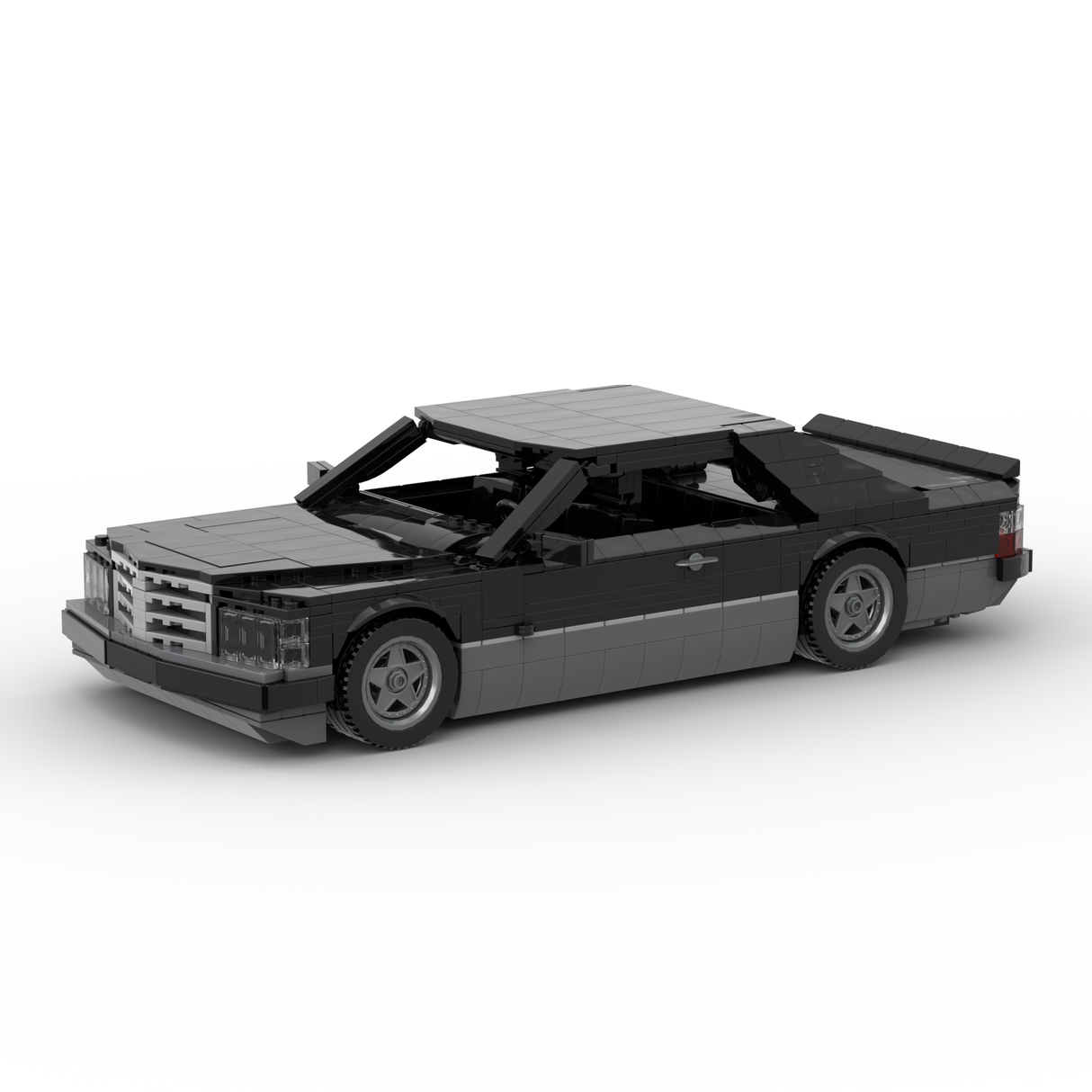 1980s German Grand Touring Coupe Building Blocks (Gobricks)