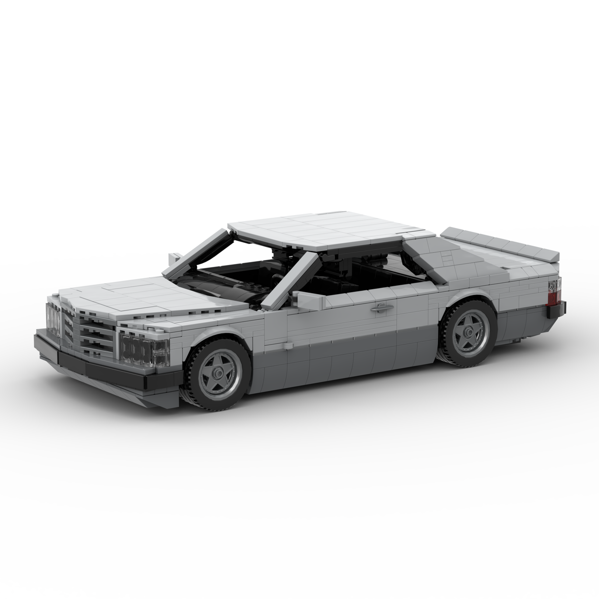 1980s German Grand Touring Coupe Building Blocks (Gobricks)