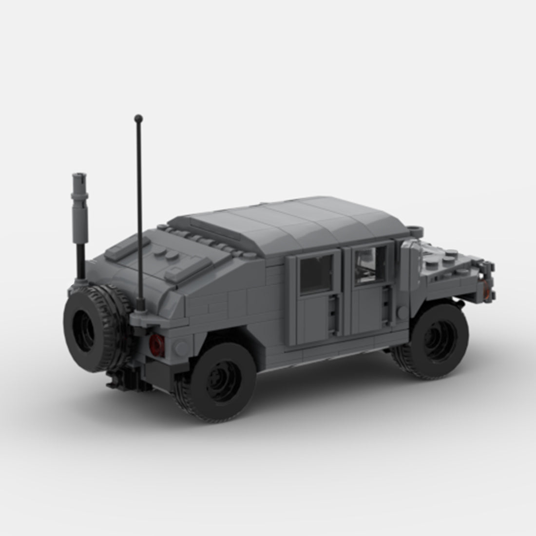 Urban HUMVEE 5 Modern Military Vehicle Building Blocks