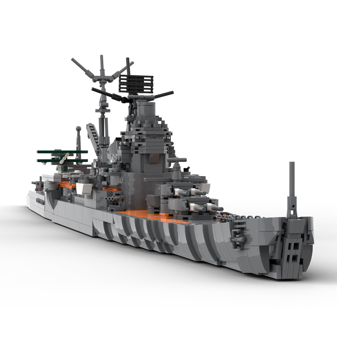 MOC-260604 1:200 Scale IJN Myoko-Class Cruiser Building Blocks