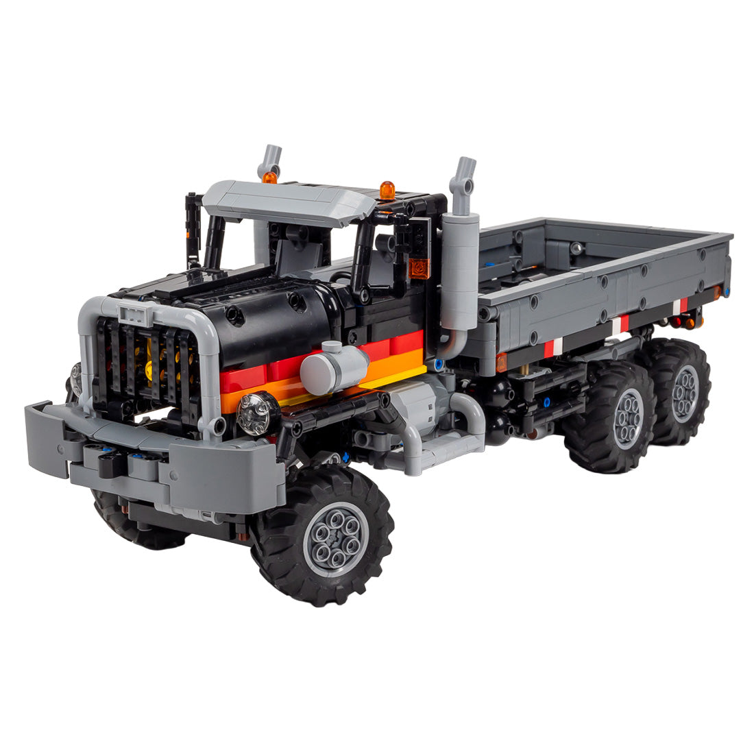 MOC-219862 6x6 Off-Road Retro Truck 1:20 Scale Building Blocks