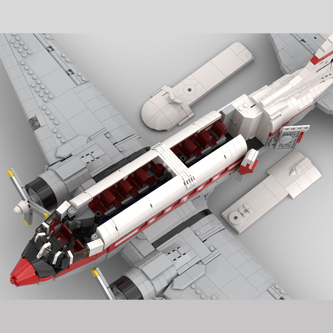 MOC-269819 Douglas C-47 Skytrain “Air Chathams” Building Blocks