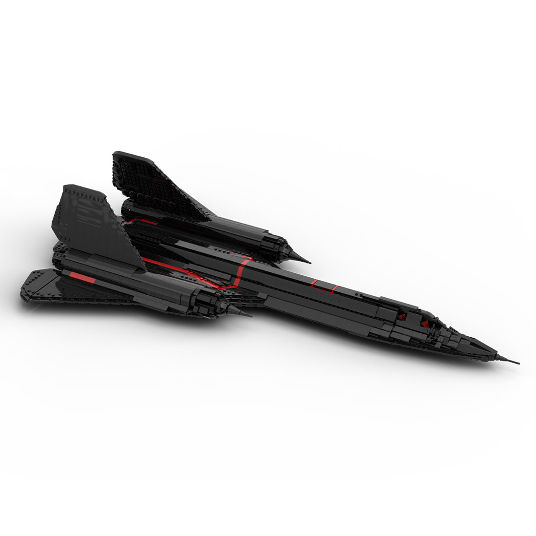 SR-71 High-Altitude Reconnaissance Aircraft Building Blocks