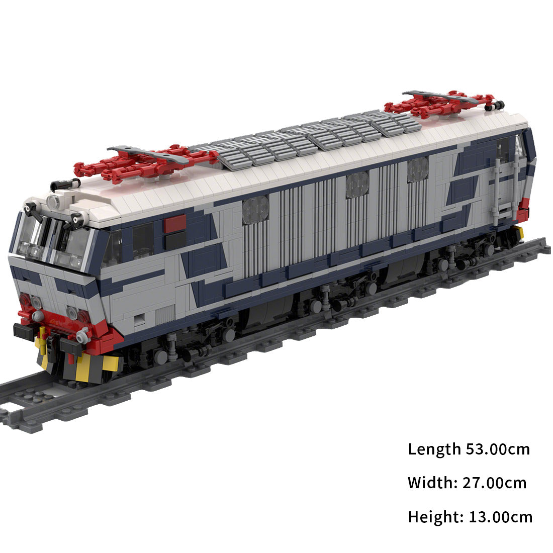 Italy Electric Locomotive E.632 Train Building Blocks