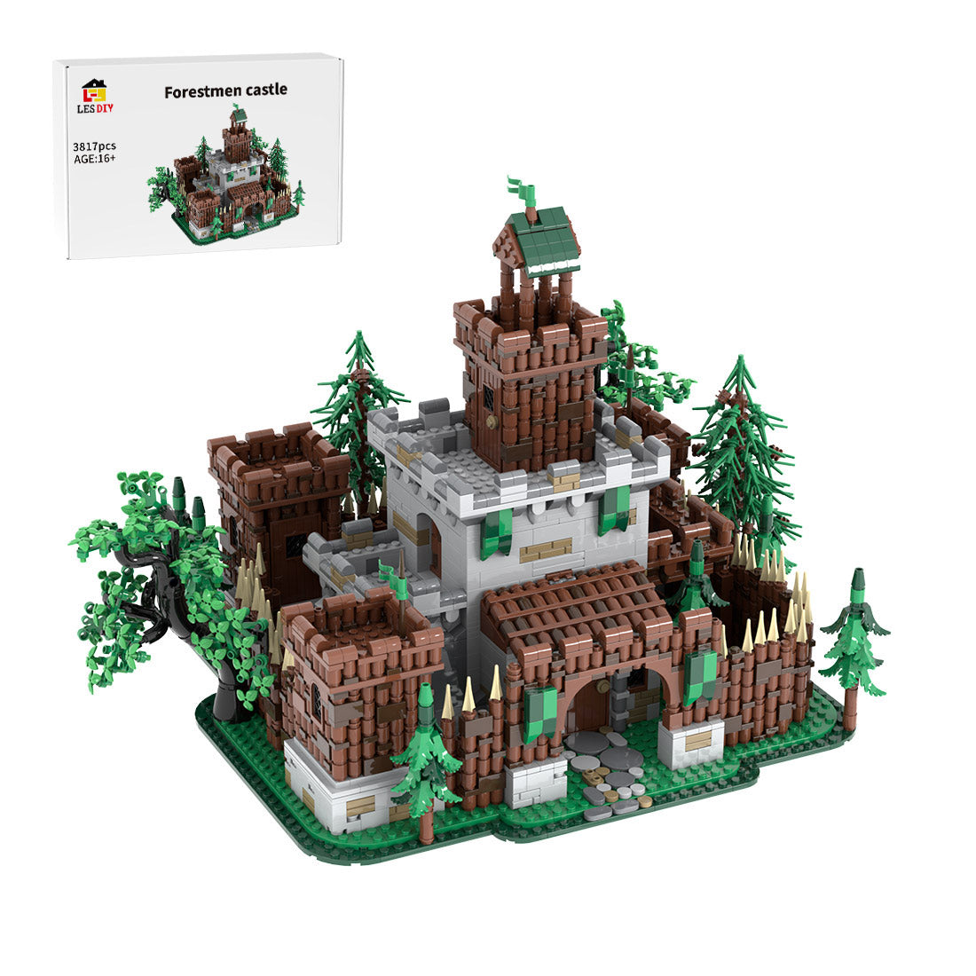 MOC-235461 Forestmen’s castle Building Blocks