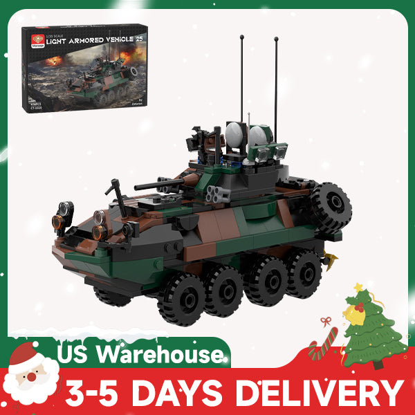 Mocsage MOC-126469 DIY Assembly LAV-25 Infantry Fighting Vehicle (US Warehouse)